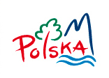 Promocyjne logo Polskiej Organizacji Turystycznej  "Polska"