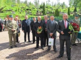 Wicestarosta Witold Kowalewski złożył pogranicznikom życzenia i gratulacje